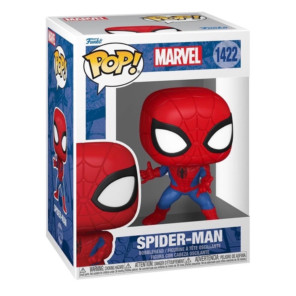 Funko Pop Spider-Man 1422 Marvel Vinyl Bobblehead Figure In Box